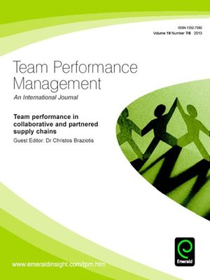 cover image of Team Performance Management, Volume 19, Issue 7 & 8